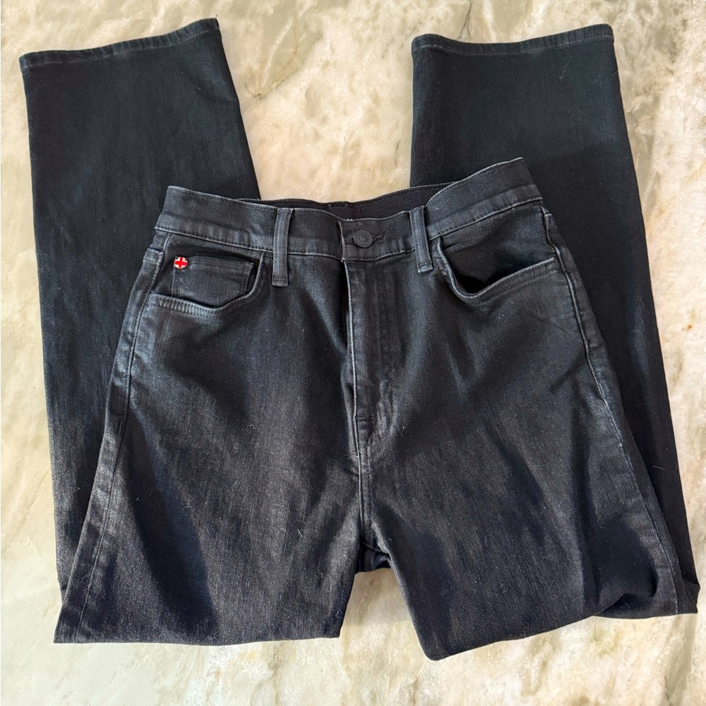 Hudson NOA stellar metallic brushed jeans